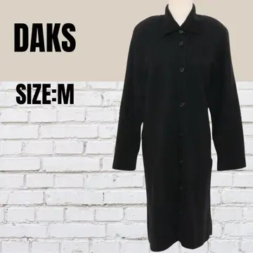 DAKS 닥스 롱 가디건 무릎 기장 긴팔 니트 모헤어 혼방 일본제