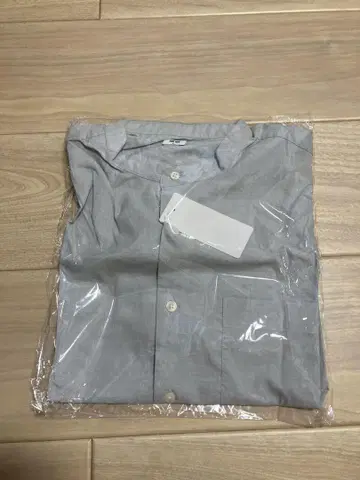 단종 컬러 UNIQLO EFC 브로드 스탠드 카라 셔츠 L 유니클로