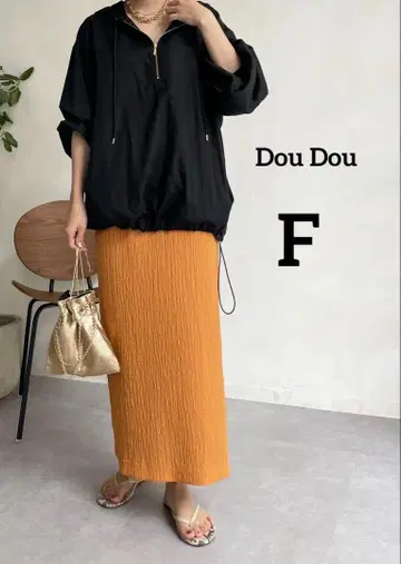 [ 컨디션 최상 ] Dou Dou 두두 아노락 후드티 블랙 F