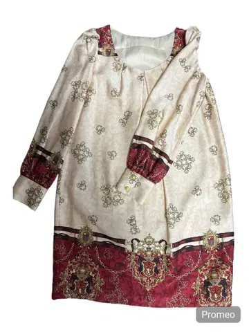 새상품급 긴팔 원피스 Disney 숨겨진 미키