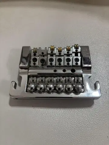 기타 브릿지 크롬 마감 6 안장