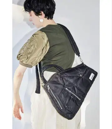 OMMO 토트백 2WAY MA-1 DETAIL BAG