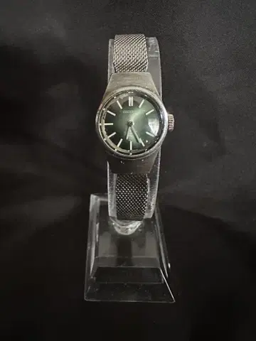 SEIKO 스페셜 23 Jewels 그린 그라데이션 수동 와인딩 시계