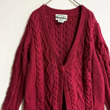 aran crafts 아란 크라프트 아란 니트 케이블 짜임 가디건