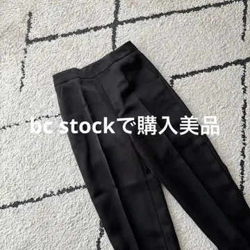 bcstock에서 구매 블랙 슬랙스 타이트핏