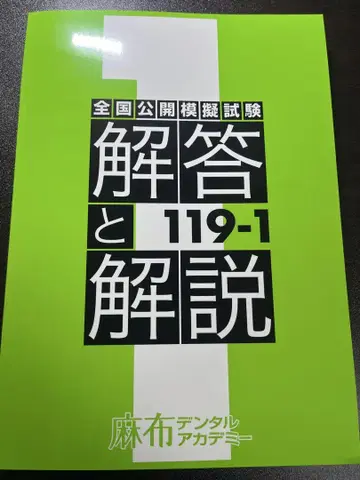 전국 공개 모의 시험 해답과 해설 119-1