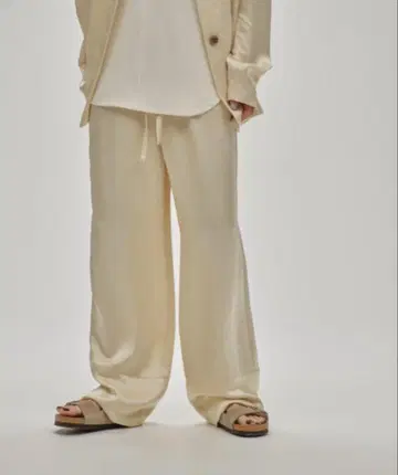 새틴 이지 팬츠