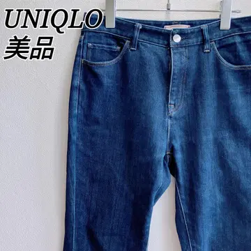 새상품급 유니클로 UNIQLO 데님 청바지 히트텍 스트레이트