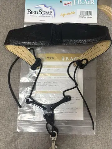 B.AIR 색소폰 스트랩 조정 가능 블랙
