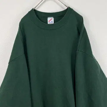 USA제 90s jerzees 맨투맨 그린 무지