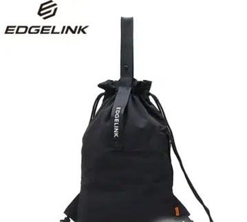 할인 협상 불가! EDGELINK 드로우 스트링 백 (블랙)