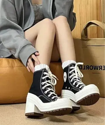 Converse Chuck 70 힐 하이 블랙 230mm