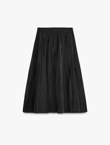 ZARA 블랙 플레어 스커트 롱 스커트