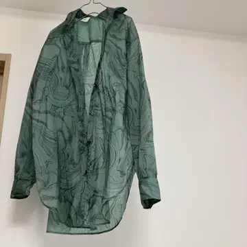 6 ROKU SUKE MARBLE PRINT SHIRT 사이즈 36