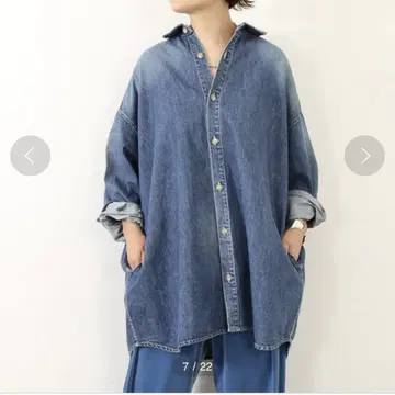 journal standard luxe 10OZ 데님 셔츠