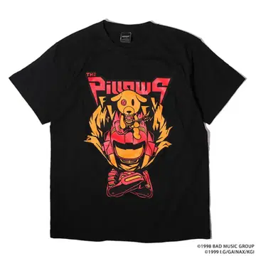 the pillows FLCL 콜라보T셔츠 블랙 L