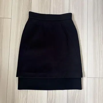 YOKO CHAN 블랙 타이트 스커트