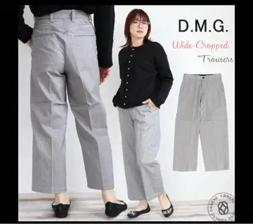 도밍고 DMG 와이드 크롭 팬츠 L