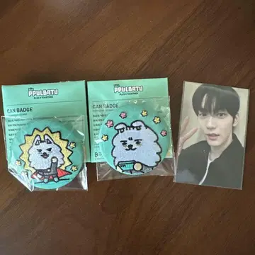TXT 뿔바투 용몬 자수 캔뱃지 세트 트레이딩 카드 수빈