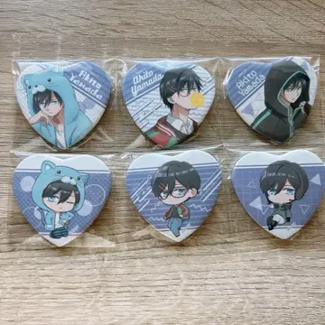 야마다 군과 Lv999의 사랑을 하다 트레이딩 하트 캔뱃지 야마다 아키토