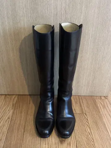 SARTORE 롱 부츠 36 블랙