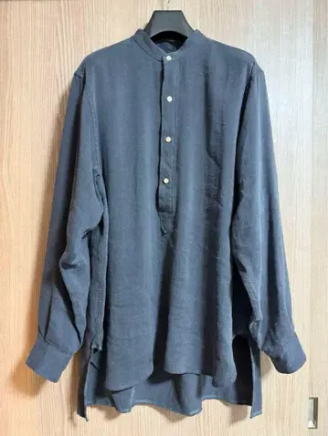 MAATEE&SONS 풀오버 셔츠 L/실크 이중직