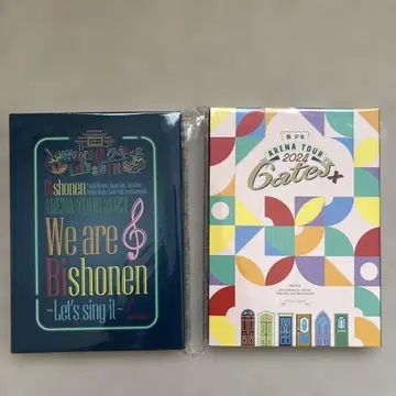 미소년 아레나 투어와 라이브 DVD 2세트