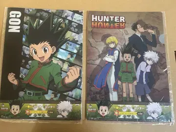 초레어 헌터 x 헌터 제일복권 클리어 파일 세트 2종