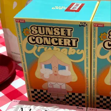 POPMART 선셋 콘서트 핑크 프레이