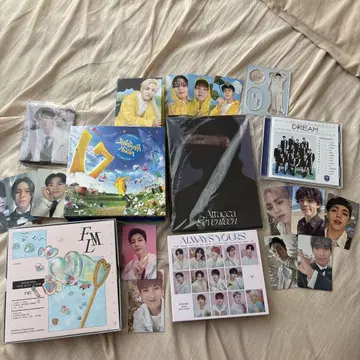 SEVENTEEN 굿즈 CD/포토카드 세트