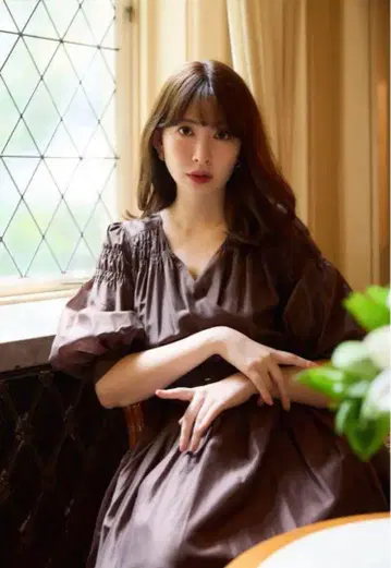 herlipto Airy Volume Sleeve Dress