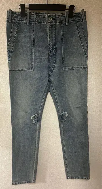 sacai 본디지 데님 팬츠
