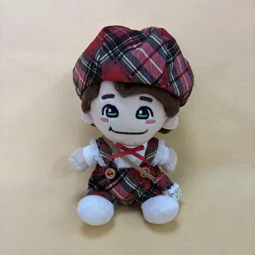 치비 누이 의류 누이 의류 빨간색 계열 체크 나니와단시