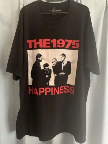 THE 1975 HAPPINESS T셔츠 XL 블랙