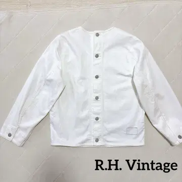 론 헤르만 R.H. Vintage 노카라 데님 자켓 화이트