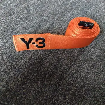 Y-3 오렌지 나일론 벨트