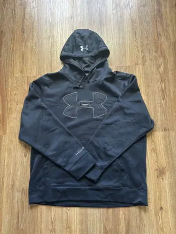 UNDER ARMOUR 후드 부착 후드티 XXL 블랙