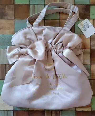Maison de FLEUR 리본 숄더 & 핸드백 2way