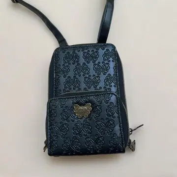[미사용] ANNA SUI mini 아코디언식 스마트폰 숄더 카드 홀더