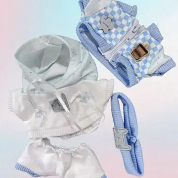 러브부 의류 옷 갈아입기 코스튬 17cm 봉제 인형용