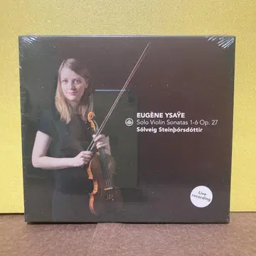 이자이: 무반주 바이올린 소나타 Op.27 전곡 S. 스테인솔스도티르
