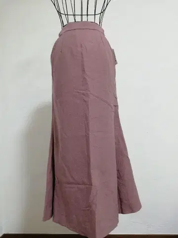 핑크 롱 스커트