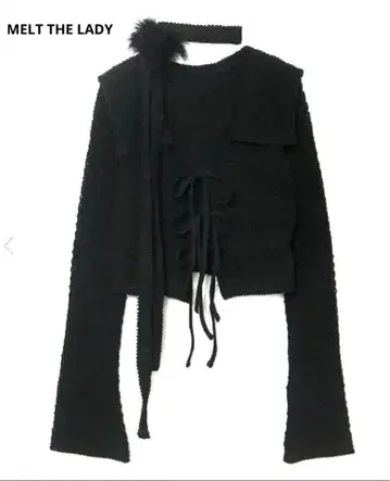 결품 있음 MELT THE LADY fluffy tie tops