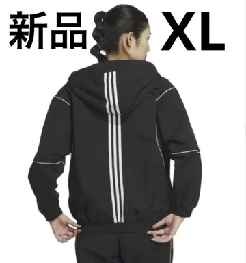 지금만 가격 인하 [ 새상품 ] adidas 우븐 나일론 자켓 블랙 XL