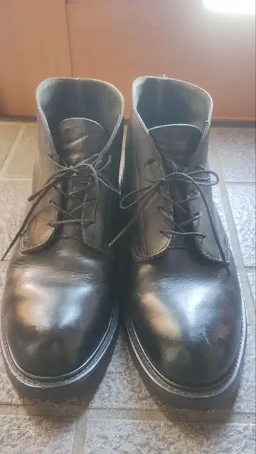 미군 실물 80s USNAVY 처카 부츠 서비스 부츠 US 8 사이즈