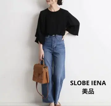 [ 새상품급 ] 슬로브 이에나 슬리브 턱 와셔 BL