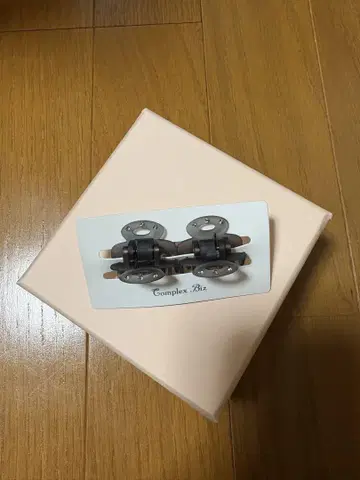 [ 미사용 새상품 ] Complex Biz 돔석부착 클립 2개 그레이