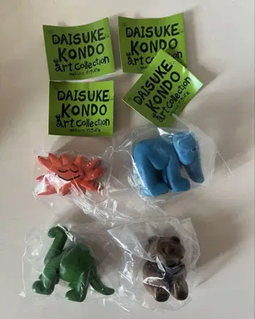 DAISUKE KONDO 아트 컬렉션 4체 세트 캡슐 토이