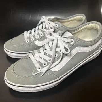 vans 그레이 캔버스 로우컷 스니커즈