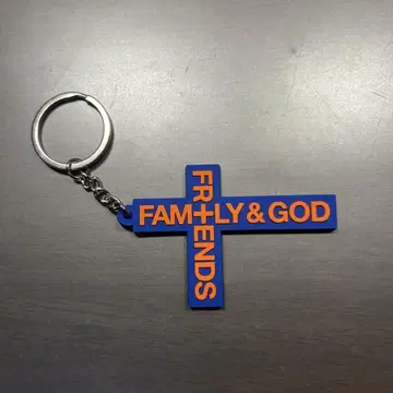 kvi baba 십자가형 키링 friends family &GOD